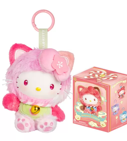 Мягкая игрушка-сюрприз на клипсе Pop Top Hello Kitty &ndash; Сказочные желания - 25MR-017_1.jpg - № 1