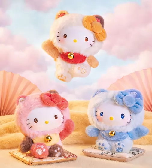 Мягкая игрушка-сюрприз на клипсе Pop Top Hello Kitty &ndash; Сказочные желания - 25MR-017_4.jpg - № 4