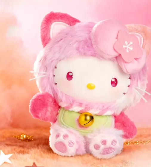Мягкая игрушка-сюрприз на клипсе Pop Top Hello Kitty &ndash; Сказочные желания - 25MR-017_9.jpg - № 9