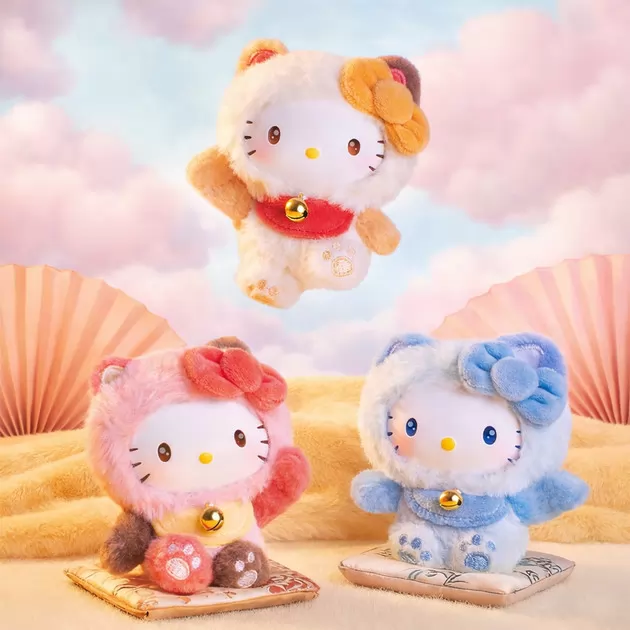 Мягкая игрушка-сюрприз на клипсе Pop Top Hello Kitty &ndash; Сказочные желания