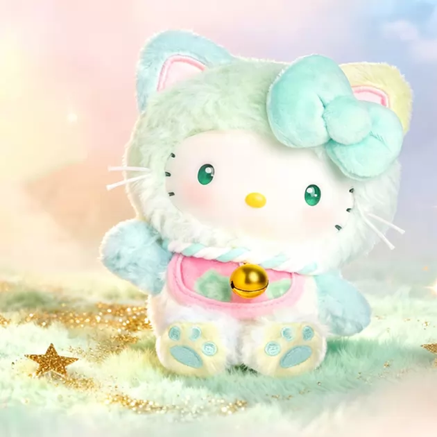 Мягкая игрушка-сюрприз на клипсе Pop Top Hello Kitty &ndash; Сказочные желания