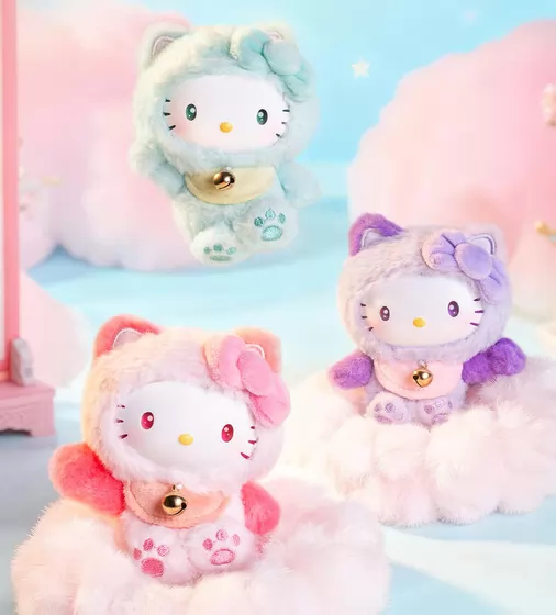 Мягкая игрушка-сюрприз на клипсе Pop Top Hello Kitty &ndash; Сказочные желания - 25MR-017_3.jpg - № 3