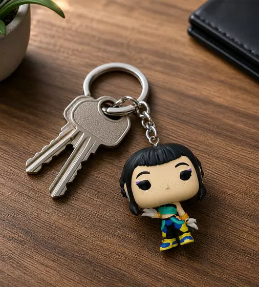 Игровая фигурка на клипсе Funko POP! серии Кейпоп-охотницы на демонов - Зои - 95688_3.jpg - № 3