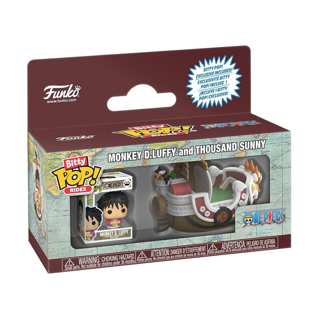 Набор фигурок Bitty POP! Ride серии Большой куш - Таузенд Санни и Луффи