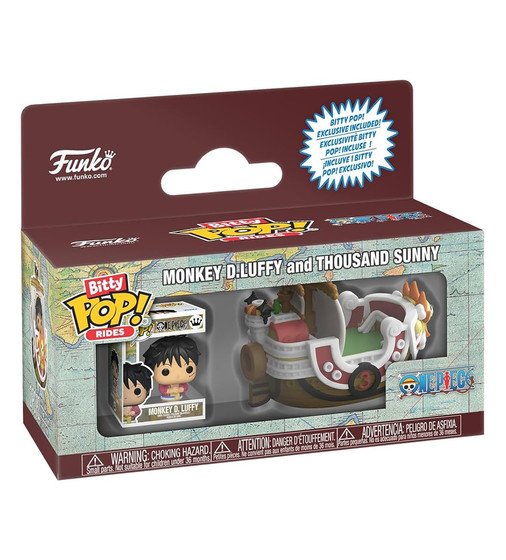 Набор фигурок Bitty POP! Ride серии Большой куш - Таузенд Санни и Луффи - 92965_1.jpg - № 1