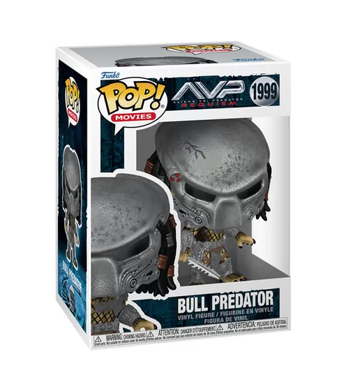 Ігрова фігурка Funko POP! серії Чужі проти Хижака S3 - Хижак (Bull) - 90243_1.jpg - № 1
