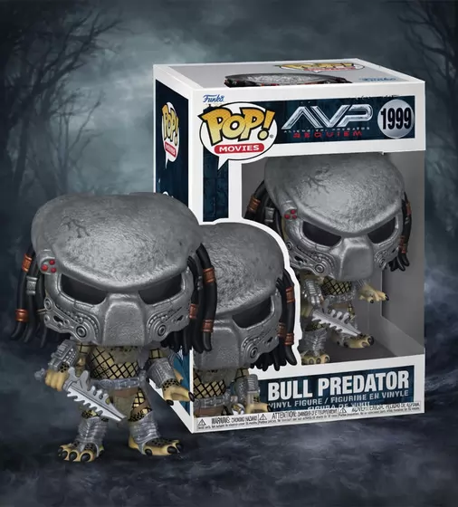 Ігрова фігурка Funko POP! серії Чужі проти Хижака S3 - Хижак (Bull) - 90243_3.jpg - № 3