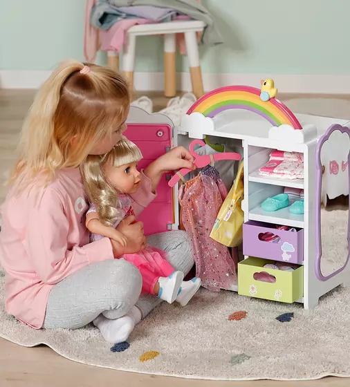 Ігровий набір Baby Born &ndash; Гардероб з веселкою та качечкою (світло, звук) - 836040_9.jpg - № 9