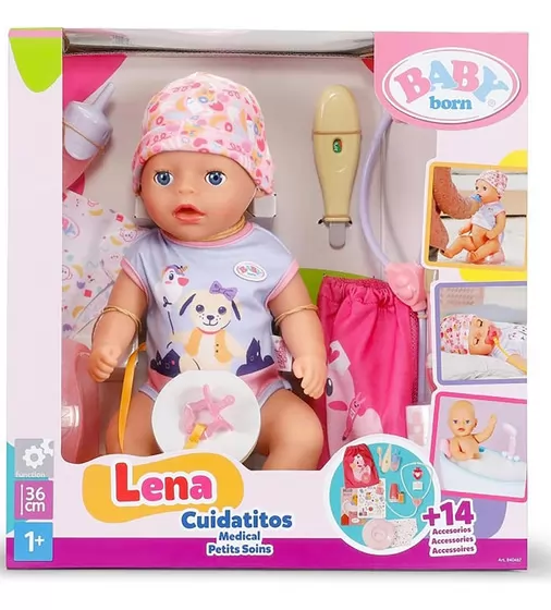 Кукла Baby Born &ndash; Лена у врача (36 см) - 840467_1.jpg - № 1