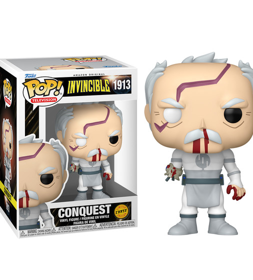 Игровая фигурка Funko POP! серии Неуязвимый - Конквест (в бою с Неуязвимым) (W/CH) - 93083_4.jpg - № 4