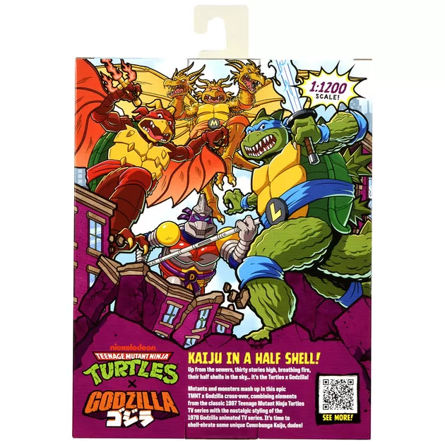 Фигурка TMNT x Godzilla &ndash; Лео в образе Годзиллы