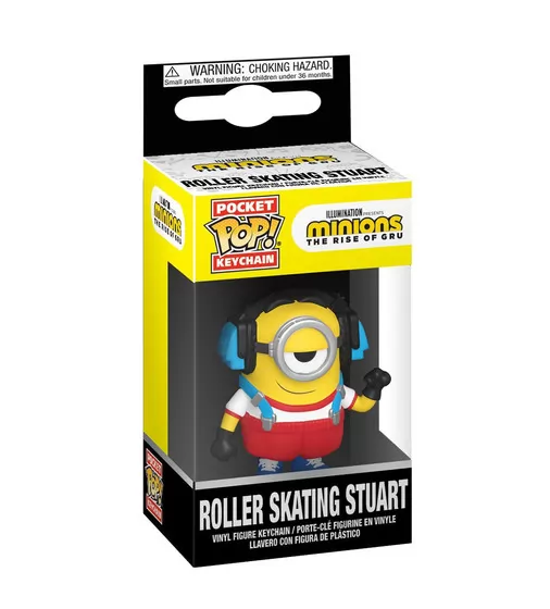 Игровая фигурка на клипсе Funko POP! серии Миньйоны 2 - Стюарт на роликах - 47797_1.jpg - № 1