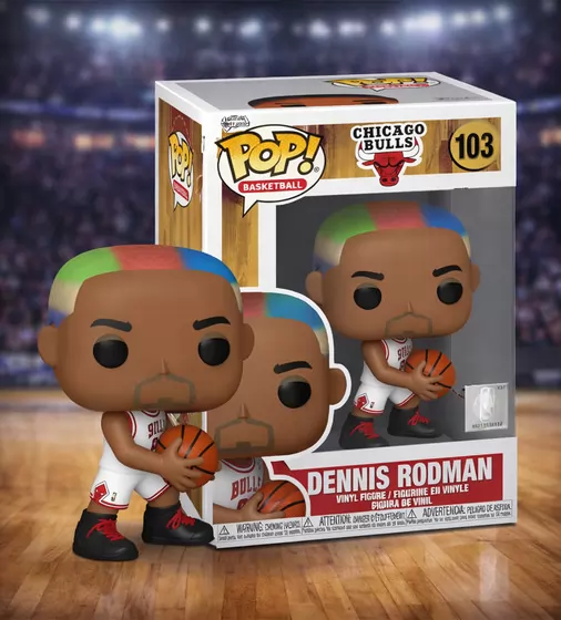 Игровая фигурка Funko POP! серии NBA: Chicago Bulls - Деннис Родман - 55216_5.jpg - № 5