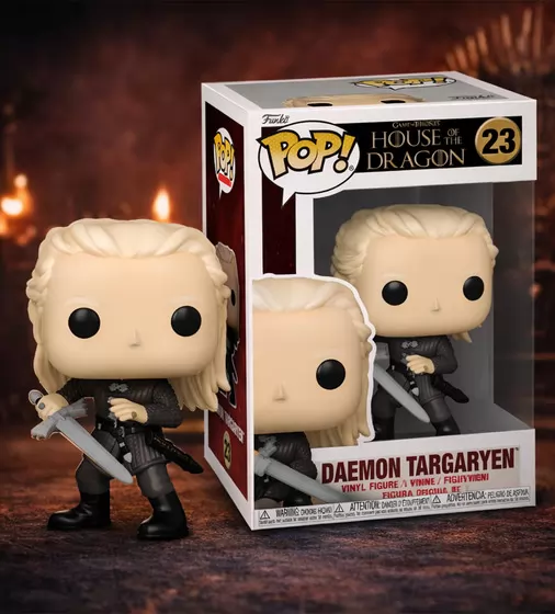 Игровая фигурка Funko POP! серии Дом Дракона S4 - Деймон Таргариен с мечем - 83464_3.jpg - № 3