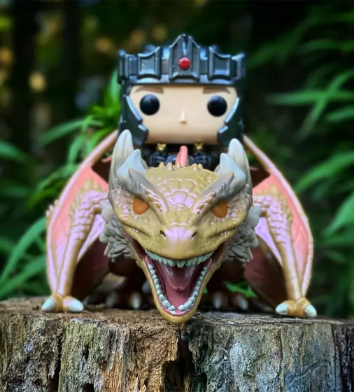 Игровая фигурка Funko POP! Rides серии Дом Дракона S4 - Эйгон Таргариен и Солнечный Огонь - 83460_3.jpg - № 3