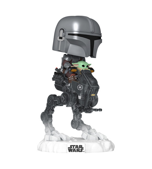 Игровая фигурка Funko POP! Rides серии Мандалорец и Грогу - Мандо с Грогу на вездеходе - 90812_2.jpg - № 2