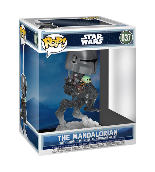 Игровая фигурка Funko POP! Rides серии Мандалорец и Грогу - Мандо с Грогу на вездеходе - 90812_1.jpg - № 1