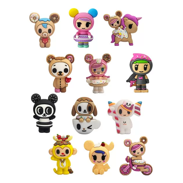 Фигурка-сюрприз Cool Things серии Tokidoki - Донателла и ее друзья