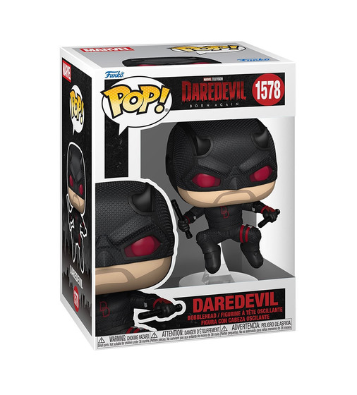 Игровая фигурка Funko POP! серии Сорвиголова: Рожденный заново - Сорвиголова (черный костюм) - 91849_1.jpg - № 1