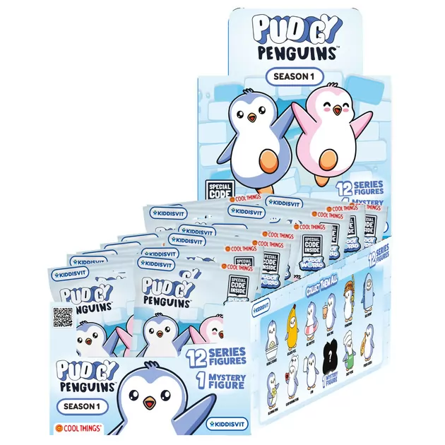 Фігурка-сюрприз Cool Things серії Pudgy Penguins - Пригоди пінгвіна Пакса