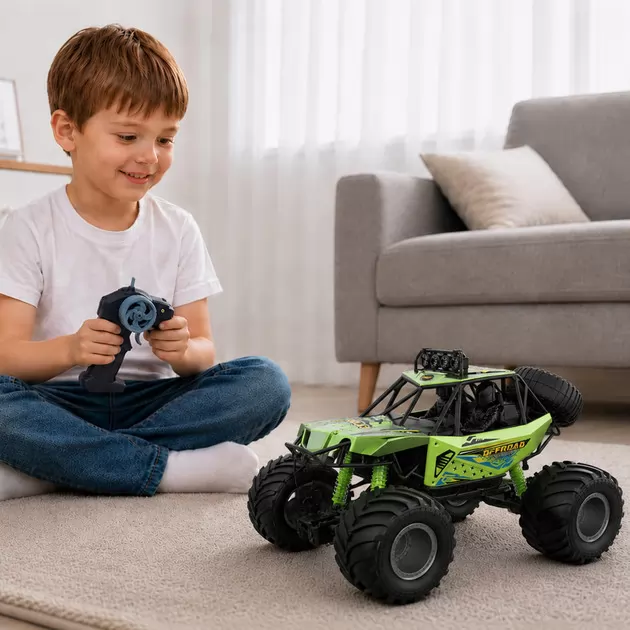 Автомобиль KS Drive на р/у - Beast Runner (2.4 GHz, аккум. 7.4 V, зеленый)