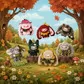 Коллекционная мягкая игрушка с кольцом POP TOP Letsvan серии Siinono - Шелест леса - 17SN-0602_2.jpg - № 2