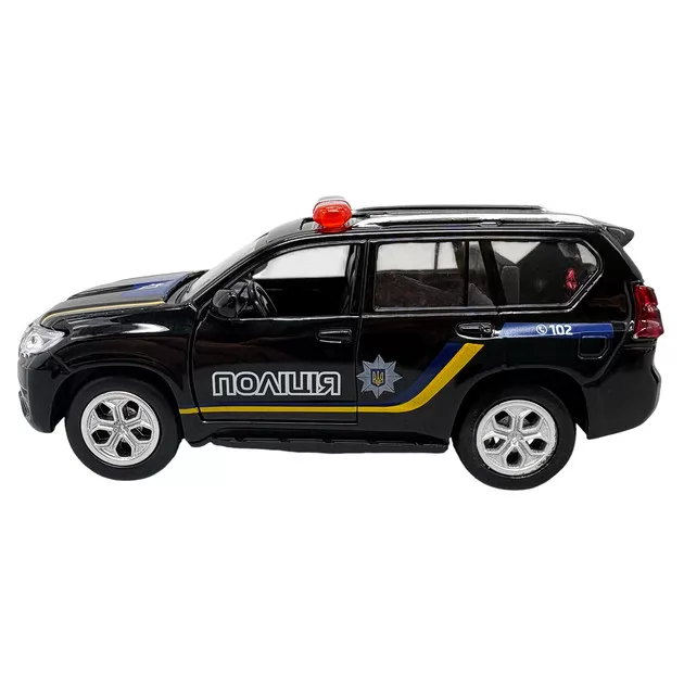 Автомодель &ndash; Toyota Prado Полиция (черный)
