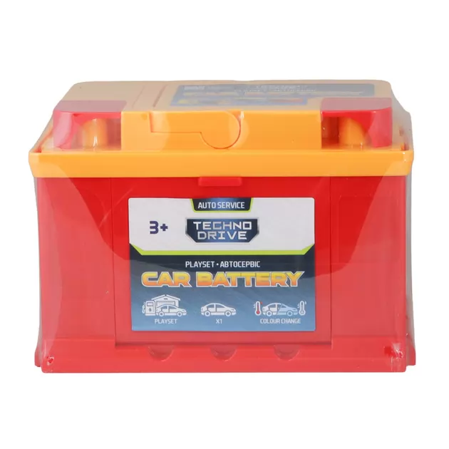 Ігровий набір Car Battery - Автосервіс з мінімоделлю Зміни Колір (в асорт.)