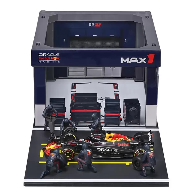 Ігровий набір &ndash; Pit Pass Oracle Red Bull Racing RB21 (2025) (1:43)