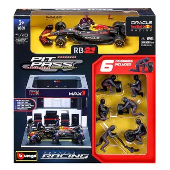 Ігровий набір – Pit Pass Oracle Red Bull Racing RB21 (2025) (1:43)