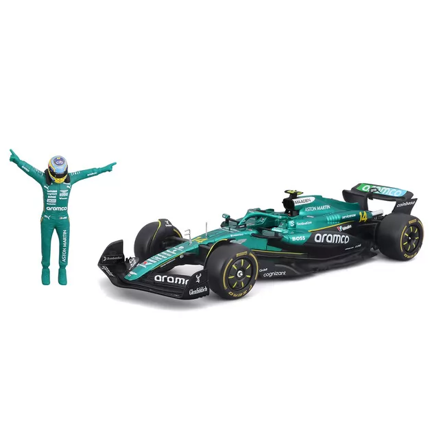 Автомодель з фігуркою &ndash; Aston Martin AMR25 (2025) (1:24)
