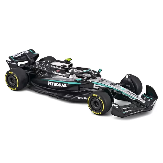 Автомодель - Mercedes-AMG F1 W16 (2025) (1:64)