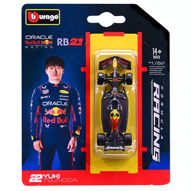 Автомодель - Red Bull Racing RB21 (2025) (1:64)