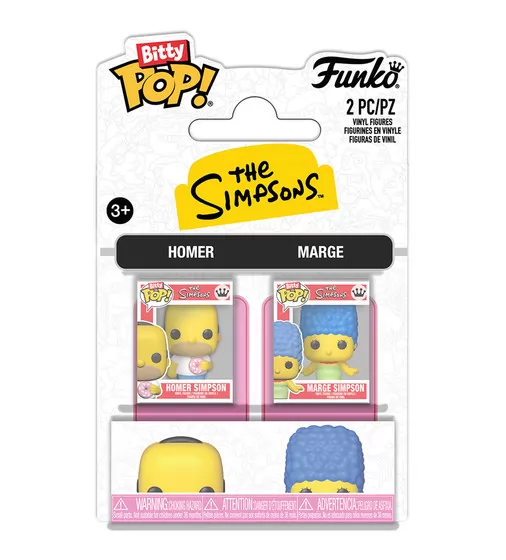 Набор игровых фигурок Bitty POP! серии Симпсоны" &ndash; Гомер и Мардж" - 94217_1.jpg - № 1