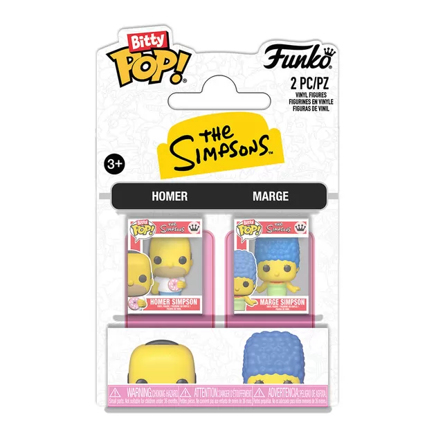 Набор игровых фигурок Bitty POP! серии Симпсоны" &ndash; Гомер и Мардж"