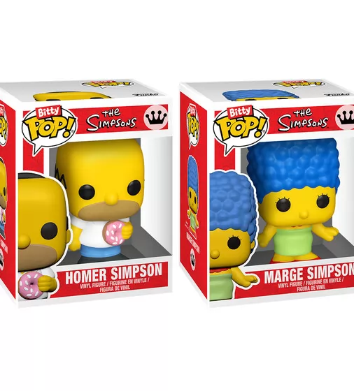 Набор игровых фигурок Bitty POP! серии Симпсоны" &ndash; Гомер и Мардж" - 94217_2.jpg - № 2
