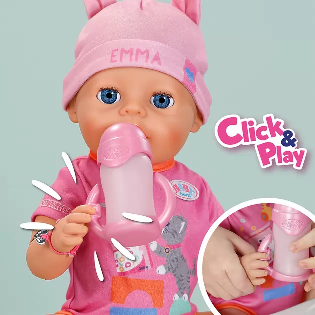 Кукла Baby Born серии Click and Play" &ndash; Эмма"