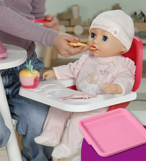 Набір посуду для ляльки Baby Born &ndash; Миле годування - 839768_5.jpg - № 5