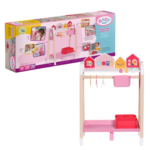 Игровой набор Baby Born &ndash; Стильная стойка для одежды