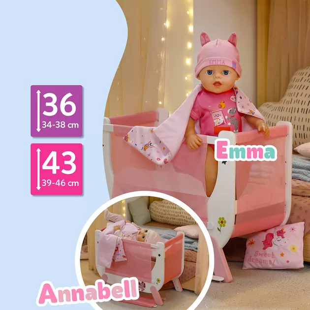 Ліжечко для ляльки BABY born &ndash; Сни Єдинорога