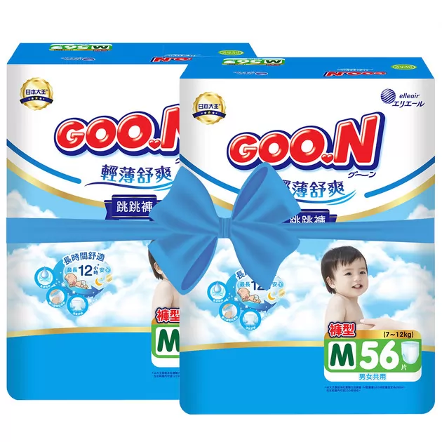 Трусики-подгузники Goo.N Slim & Comfortable (размер 3(M), 7-12 кг, 112 шт)