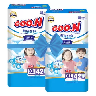 Трусики-подгузники Goo.N Slim & Comfortable (размер 5(XL), 12-17 кг, 84 шт)