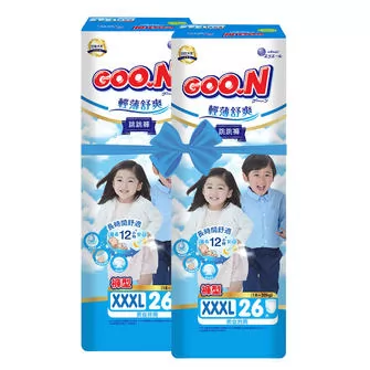 Трусики-подгузники Goo.N Slim & Comfortable (размер 7(XXXL), 18-30 кг, 52 шт)