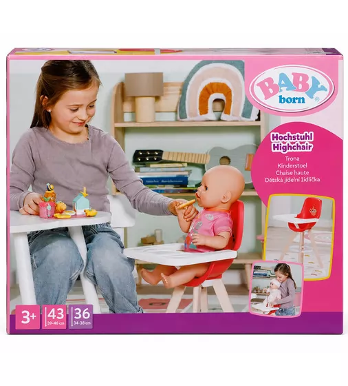 Стільчик для ляльки Baby Born &ndash; Час годування - 839744_1.jpg - № 1