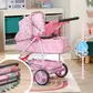 Триколісний візочок для ляльки Baby Born &ndash; Квітковий стиль Делюкс (складний) - 841082_5.jpg - № 5