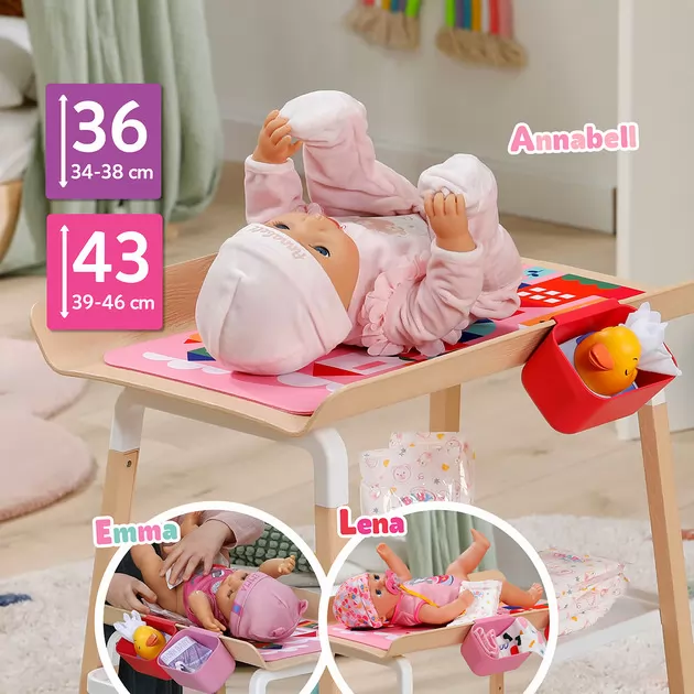 Пеленальный столик для куклы Baby Born &ndash; Комфортный уход