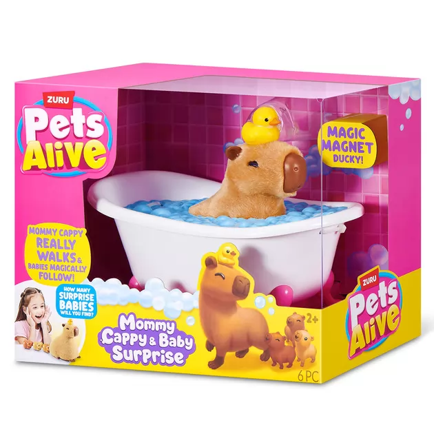 Інтерактивний ігровий набір Pets Alive &ndash; Мама капібара з сюрпризом