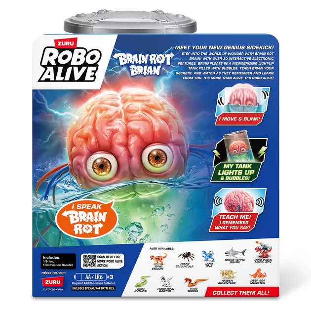 Интерактивная игрушка Robo Alive &ndash; Мозг Брайан