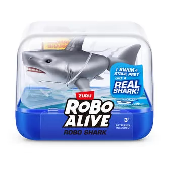 Интерактивная игрушка Robo Alive – Робоакула (серый)