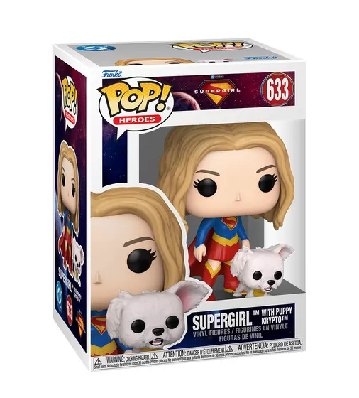 Набір ігрових фігурок Funko POP! серії Суперґьорл - Суперґьорл і Крипто Суперпес - 90801_1.jpg - № 1